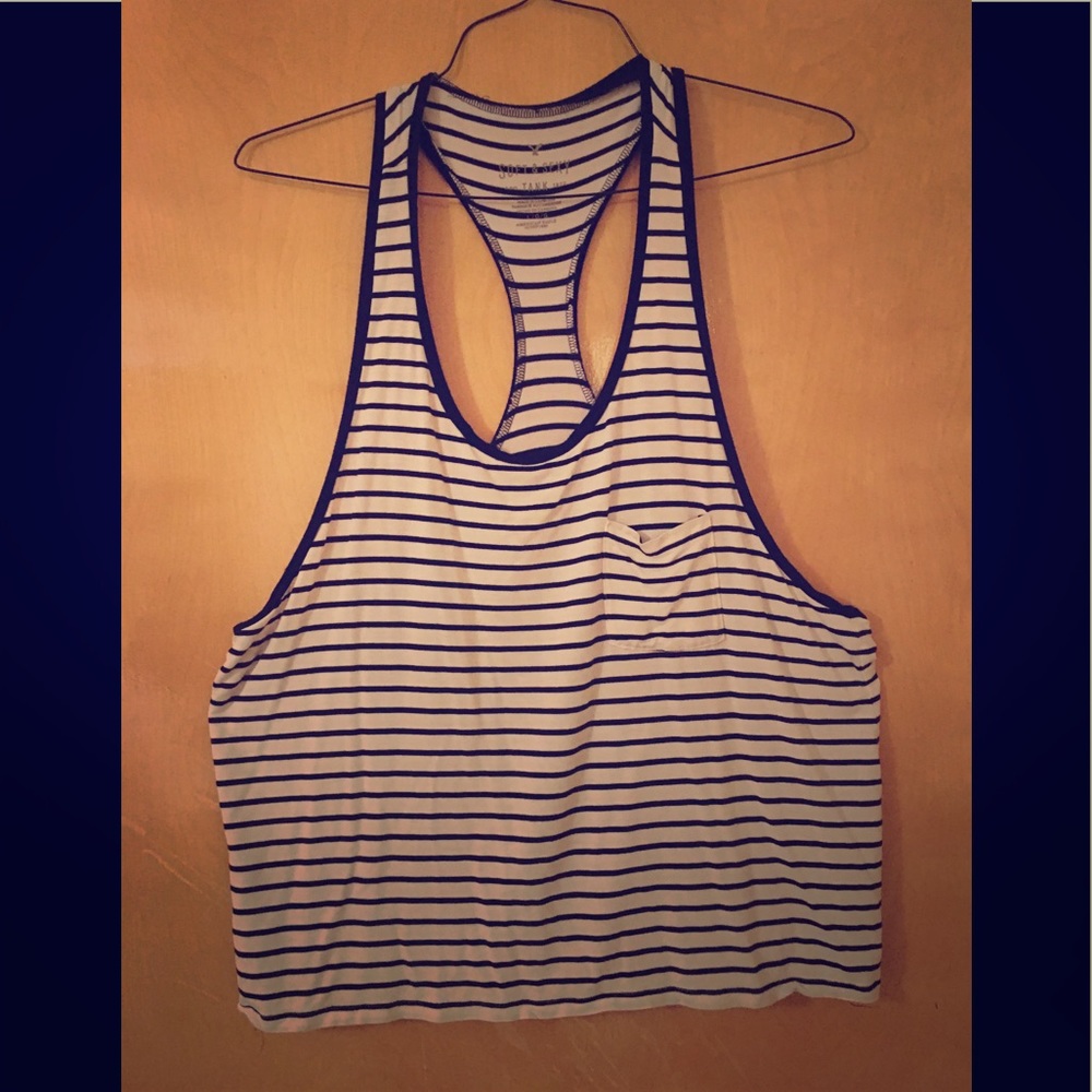 American eagle crop tank. Size L